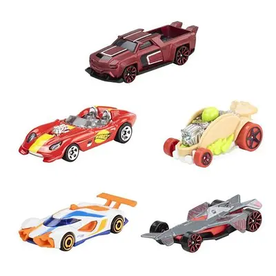 Hot Wheels 5ks Tematický angličák závodní