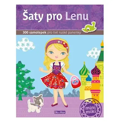 Šaty pro Lenu - kniha samolepek