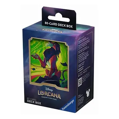 Ravensburger Disney Lorcana: Azurite Sea - Deck Box Scar - Vengeful Lion from The Lion King