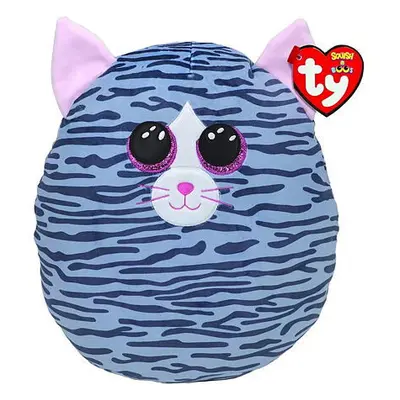 TY Squishy Beanies KIKI 22 cm - šedá kočka