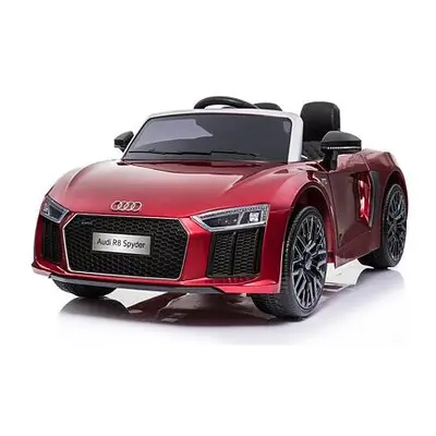 Baby Mix Elektrické autíčko Audi R8 Spyder MAXI lakované červené