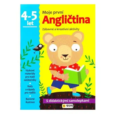 Angličtina - 4-5 roky - samolepky (Moje první angličtina)