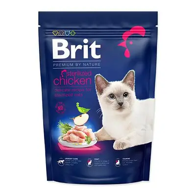 BRIT Premium by Nature Cat Sterilized Chicken 800 g