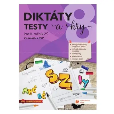 Diktáty, testy a hry 8