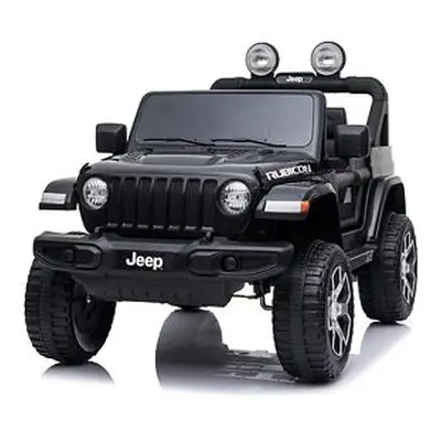 Baby Mix Dětské elektrické autíčko Jeep Wrangler Rubicon černé