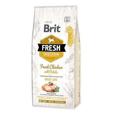 BRIT Fresh Chicken with Potato Adult Great Life 12 kg