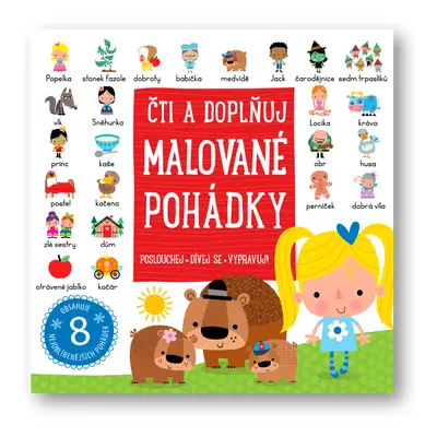 Malované pohádky - čti a doplňuj