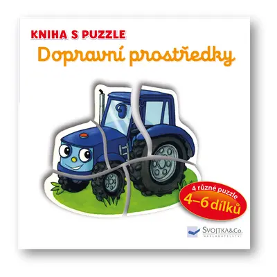 Kniha s puzzle - Dopravní prostředky