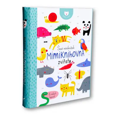 6 miniknížek - Mimiknihovna zvířat