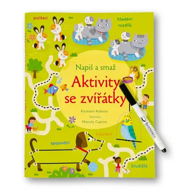 Napiš a smaž - Aktivity se zvířátky