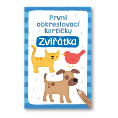 První obkreslovací kartičky – Zvířátka