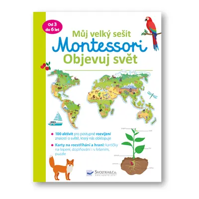 Můj velký sešit Montessori objevuj svět