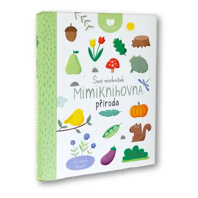 6 miniknížek - Mimiknihovna příroda