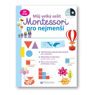 Můj velký sešit Montessori pro nejmenší