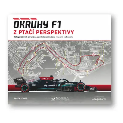 Okruhy F1 z ptačí perspektivy