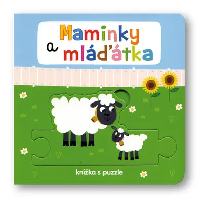 Maminky a mláďátka Knížka s puzzle