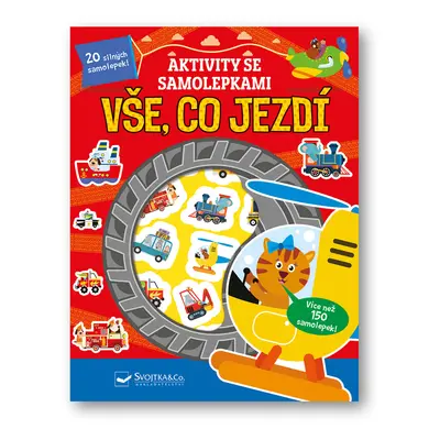 Aktivity se samolepkami - Vše, co jezdí