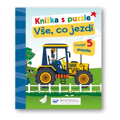 Knížka s puzzle - Vše, co jezdí