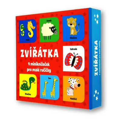 Zvířátka – 9 miniknížeček pro malé ručičky