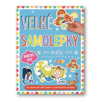 Velké samolepky pro malé ruce Mořské víly