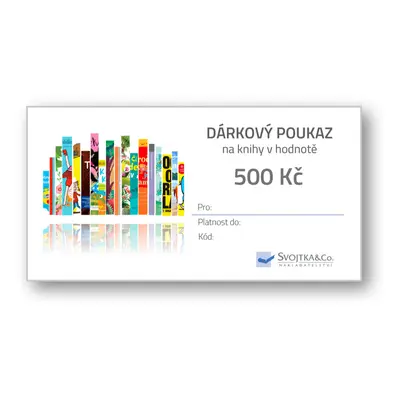 Dárkový poukaz - 500 Kč