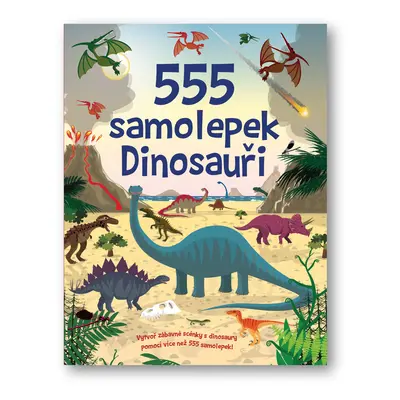 555 samolepek - Dinosauři