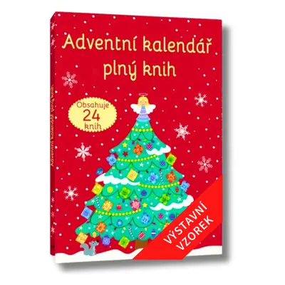 Výstavní vzorek - Adventní kalendář plný knih