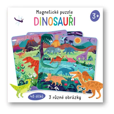 Magnetické puzzle Dinosauři