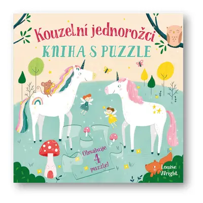 Kouzelní jednorožci Kniha s puzzle