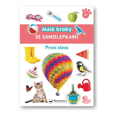 První slova - Malé kroky se samolepkami 2+