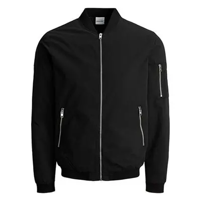 Jack&Jones Pánská bunda JJERUSH 12165203 Black