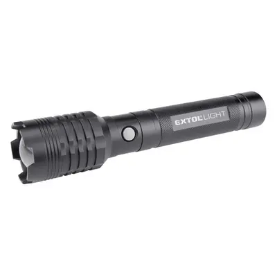 EXTOL LIGHT svítilna 4000lm COB, zoom, USB nabíjení s powerbankou, 60W COB LED