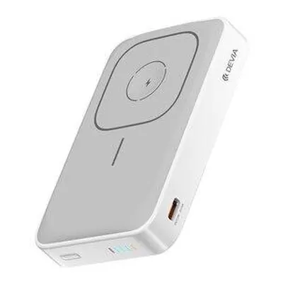 Devia powerbank Extreme Speed Series Magnetic Wireless 10.000 mAh PD 20W - White