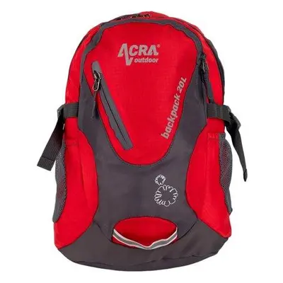 ACRA Batoh Backpack 20 L turistický červený BA20-CRV