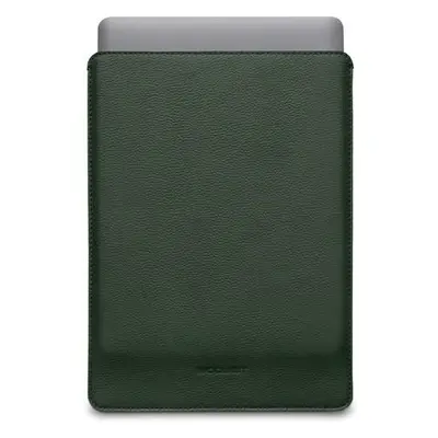 Woolnut kožené Sleeve pouzdro pro 13" MacBook Pro/Air tmavě zelené