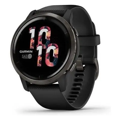 Garmin Venu 2 tmavě šedé/černý řemínek