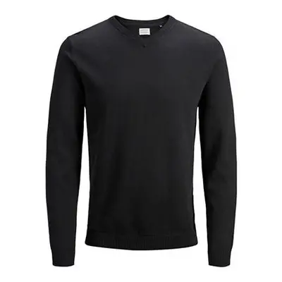 Jack&Jones Pánský svetr JJEBASIC 12137194 12137194 Black