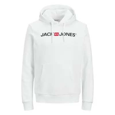 Jack&Jones Pánská mikina JJECORP 12137054 White