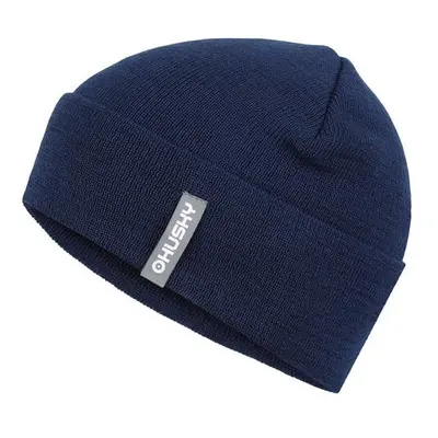 Husky Dětská merino čepice Merhat 6 dark blue