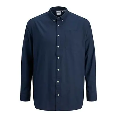 Jack&Jones PLUS Pánská košile JJEOXFORD Slim Fit