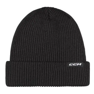 CCM Čepice Team Cuffed Beanie SR, černá