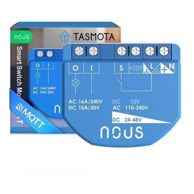 Nous B1T WiFi Tasmota Spínací Modul (1 kanál, bez měření spotřeby, ESP32)