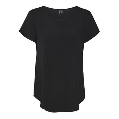 Vero Moda Dámské triko VMBELLA Standard Fit 10303431 Black