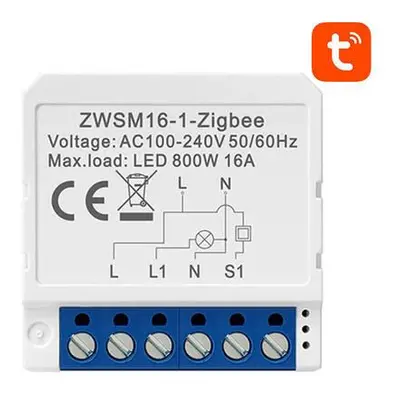 Chytrý spínací modul ZigBee Avatto ZWSM16-W1 TUYA