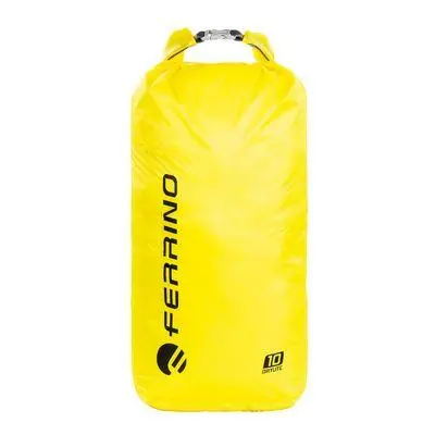 Ferrino Drylite 10L ultralehký vodotěsný vak, yellow, Žlutá