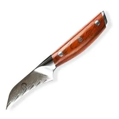 Nůž Dellinger Paring 3" (70mm) Rose-Wood Damascus