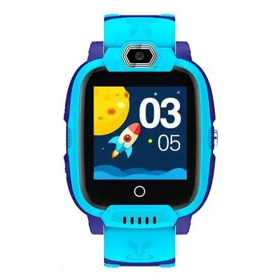 CANYON smart hodinky Jondy KW-44 BLUE, ,1.44", 4G, GPS tracking, SOS tl., 512MB, 700mAh, IP67