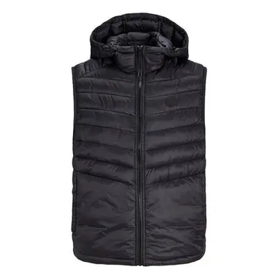 Jack&Jones Pánská vesta JJESPRINT 12258452 Black