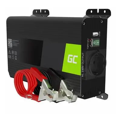 Green Cell Inverter 12V to 230V 300W/600W voltage converter (pure sine wave)