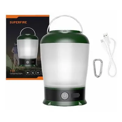 Kempingová lampa Superfire T31, 320lm, USB